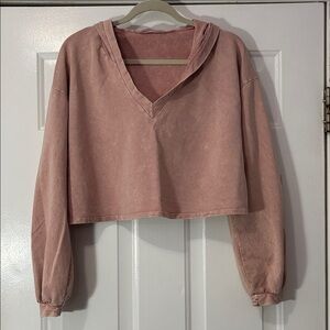 Blue Blush brand cropped top Size Medium